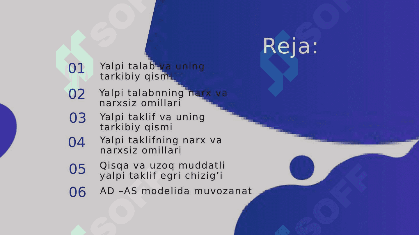 Yalpi talab va yalpi taklif modeli AD-AS model 2