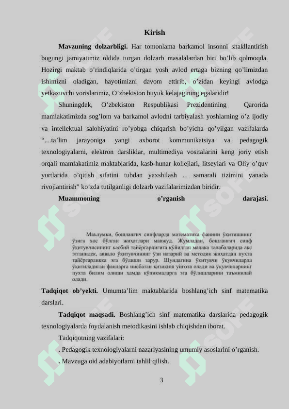 To'plam va ular ustida amallar 3