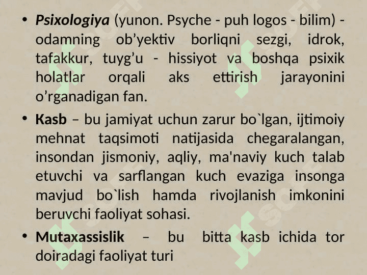 KASBLARNING TIBBIY JIHATDAN NOMUVOFIQLIGI 2