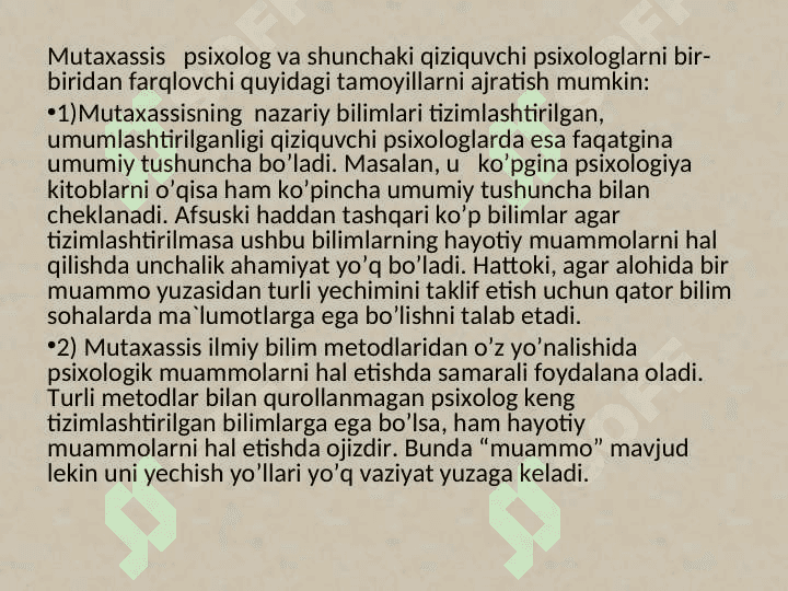 KASBLARNING TIBBIY JIHATDAN NOMUVOFIQLIGI 7