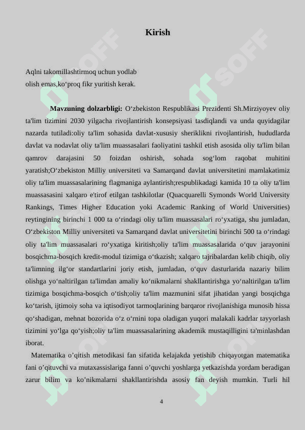 “O‘rta umumta’lim maktablarida son tushunchasini kiritilishi” 4