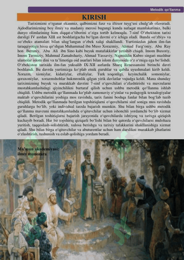 7-sinf O‘zbekiston tarixiga kreativ yondashuv 4