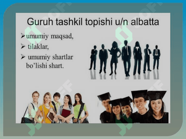 Guruh va jamoa psixologiyasi 3