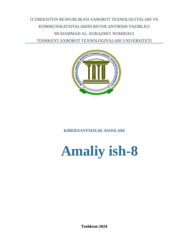 Maxsus dasturiy vositalar yordamida ma’lumotlarni qayta tiklashni o’rganish