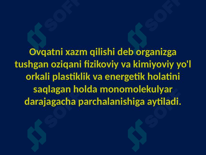 OVQAT HAZM QILISH TIZIMINING FIZIOLOGIYASI 3