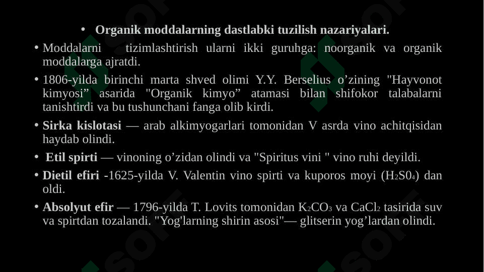 Organik kimyoning rivojlanishi.Organik moddalarning dastlabki tuzilish nazariyalari pptx 3