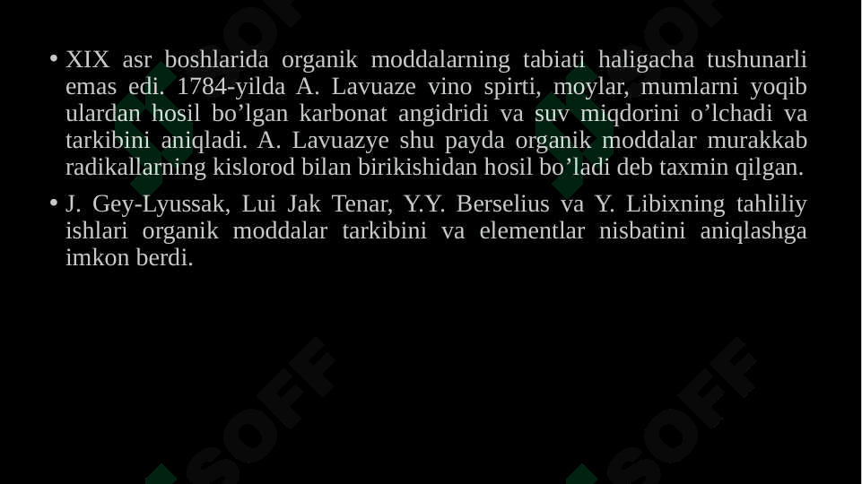 Organik kimyoning rivojlanishi.Organik moddalarning dastlabki tuzilish nazariyalari pptx 4