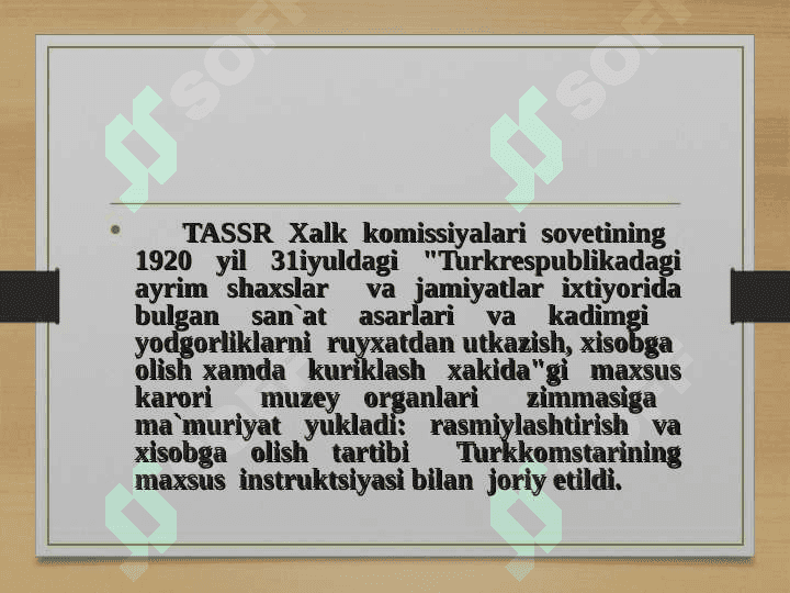 XX asrning 20 30 yillari O‘zbekiston arxeologiyasi qanday 5