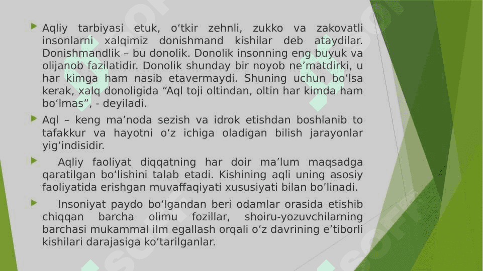 Maktabgacha ta’lim tashkilotlarida aqliy tarbiya berishning o’ziga xosligi 4