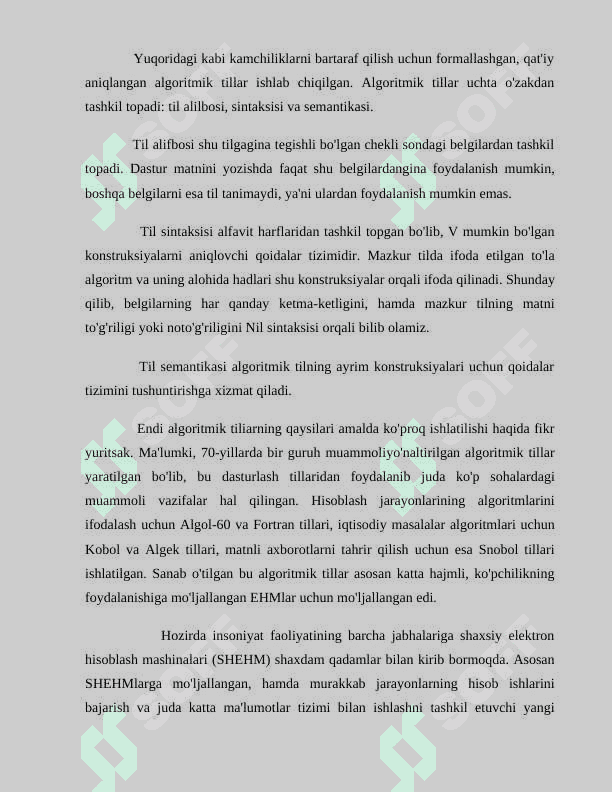 MATRITSALARNI KO’PAYTIRISHDA VINOGRAD USULI VA SAMARALI ALGORITMLAR 6