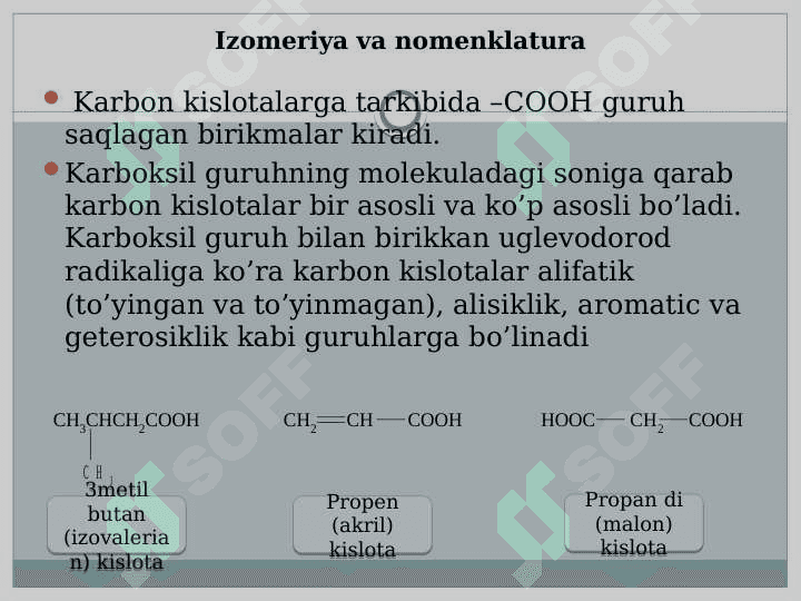 KARBON KISLOTALAR, MURAKKAB EFIRLAR, AMIDLAR 4