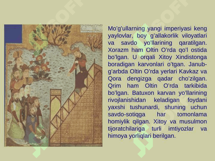MO'G'ULLAR TOMONIDAN O'RTA OSIYONING BOSIB OLINISHI 4