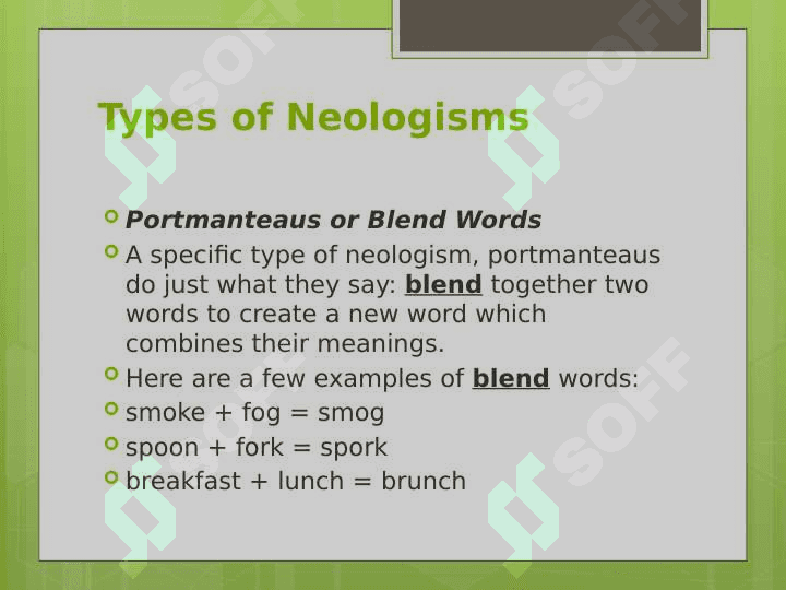 Neologism archeologism 3