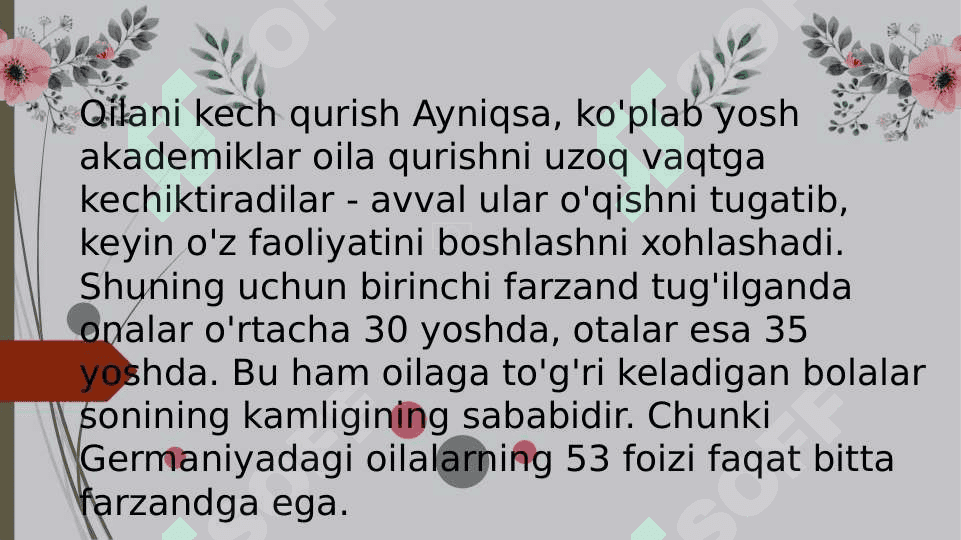 Germaniyada oilaning roli 4