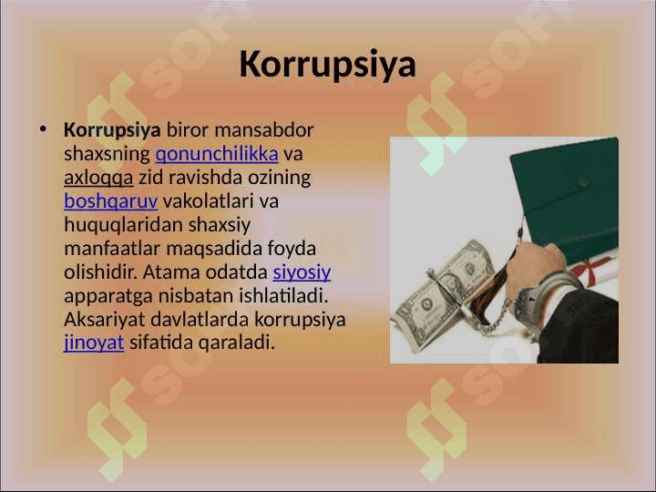 O’zbekistonda korrupsiyaga qarshi kurashish mexanizmlari 2