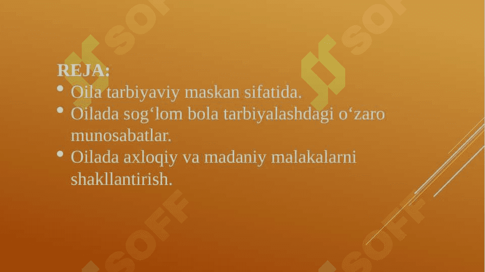 OILADA SOG‘LOM BOLA TARBIYALASHDAGI O‘ZARO MUNOSABATLARNING PEDAGOGIK-PSIXOLOGIK O‘RNI 2