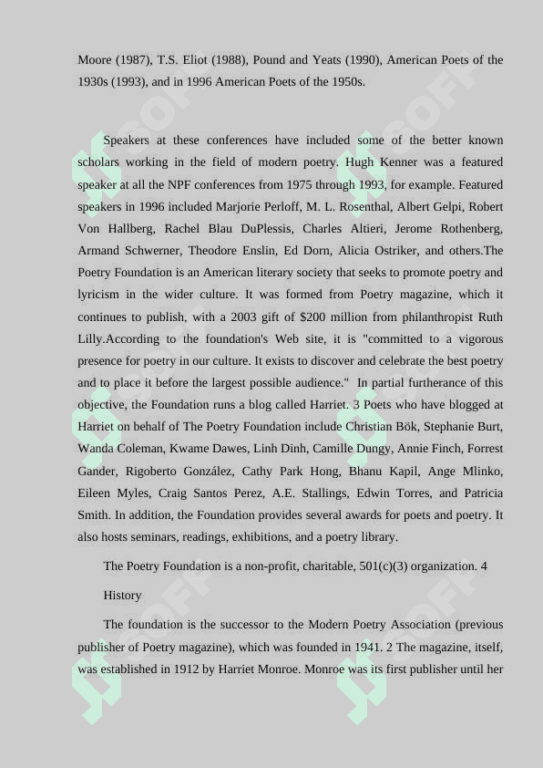 Poetry Foundation 5
