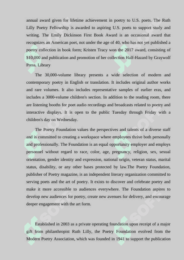 Poetry Foundation 8