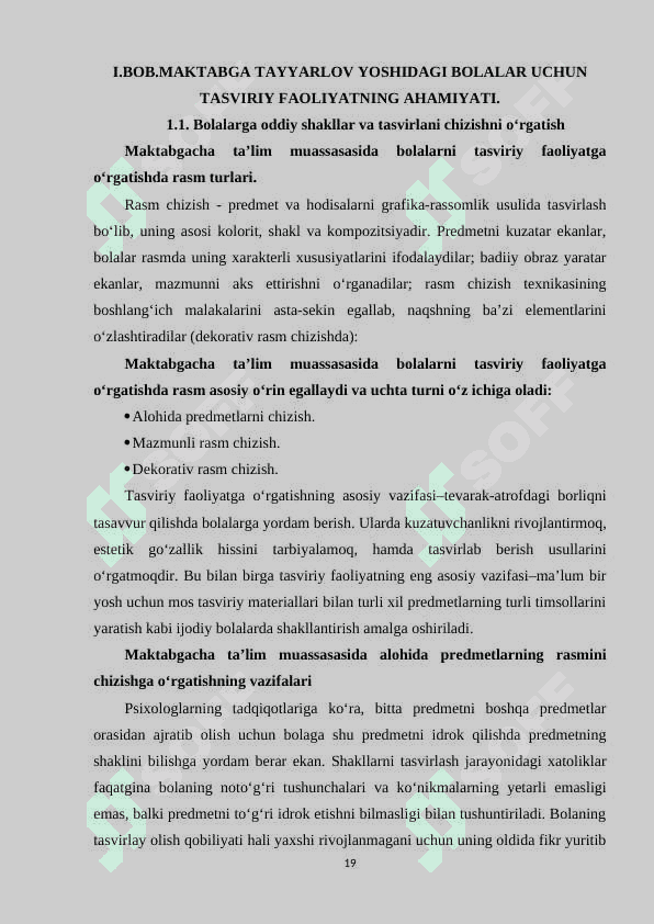 Maktabga tayyorlov yoshidagi bolalar guruhida tasviriy faoliyat mashg‘ulotlari 8