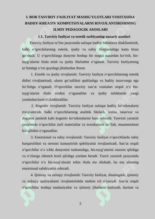TASVIRIY QOBILIYATNI RIVOJLANTIRISH BOSQICHLARI (2) 5