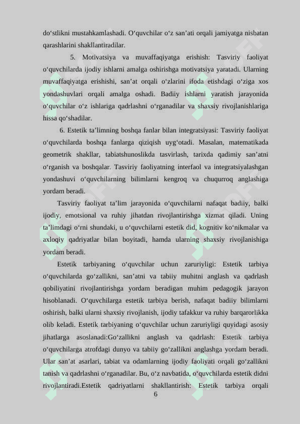 TASVIRIY QOBILIYATNI RIVOJLANTIRISH BOSQICHLARI (2) 6