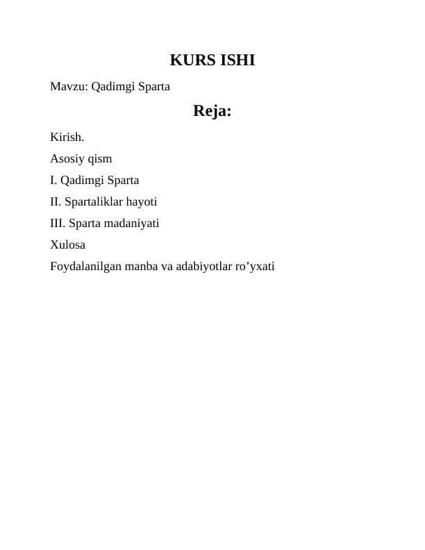 Qadimgi Sparta 1