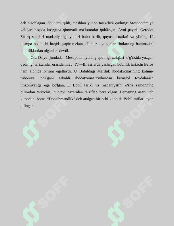 Mesopotamiyada davlat va jamiyatning paydo bo‘lishi 3