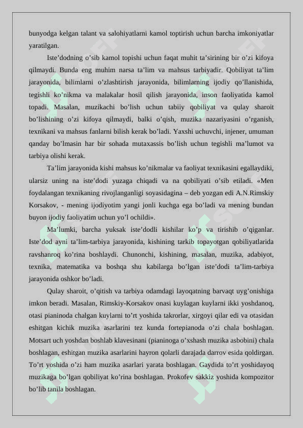 Qobiliyat va qobiliyatni rivojlanishi 8
