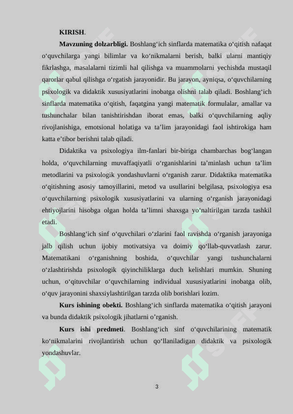BOSHLANGʻICH SINFLARDA MATEMATIKA OʻQITISHNING DIDAKTIK-PSIXOLOGIK MASLAHATLAR 3
