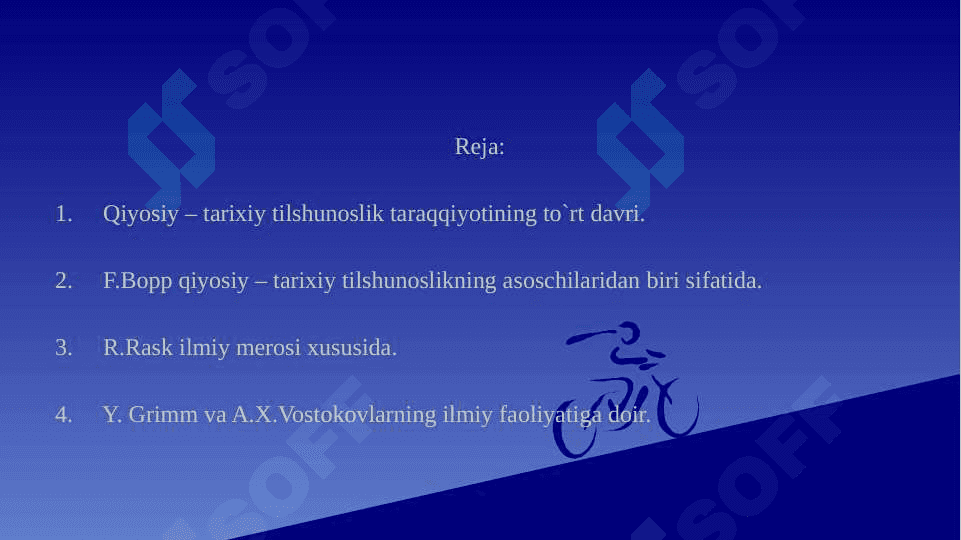 QIYOSIY – TARIXIY TILSHUNOSLIK (KOMPARATIVISTIKA) 2