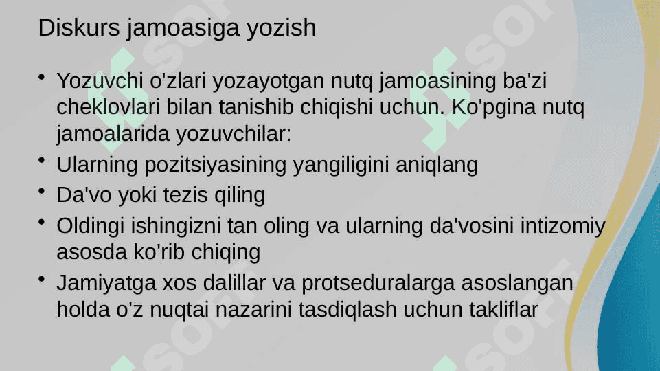 Akademik yozuv - Academic writing 6