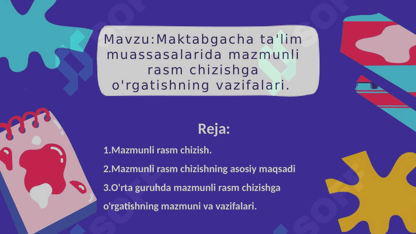 Tasviriy faoliyat 2