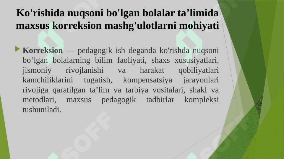 Maxsus korreksion mashg‘ulotlar. 3