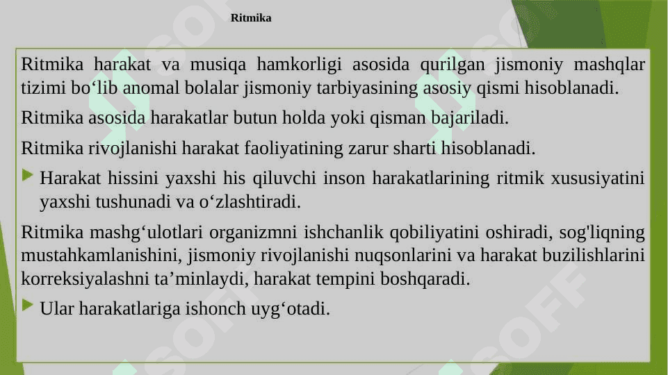Maxsus korreksion mashg‘ulotlar. 6