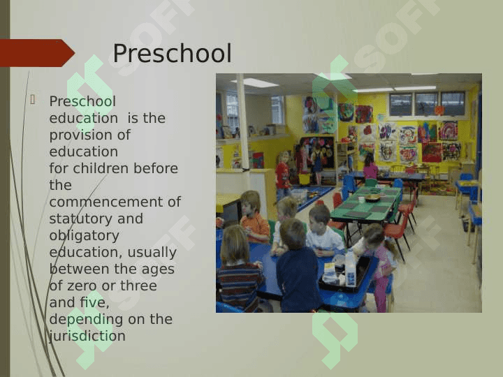 Preschool education in USA 2