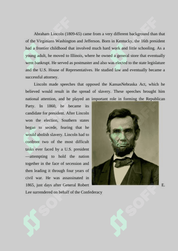 Presidents who contributed to the development of the United States 4