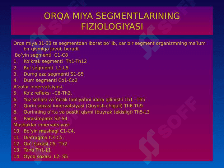 MARKAZIY NERV TIZIMINING FIZIOLOGIYASI 3