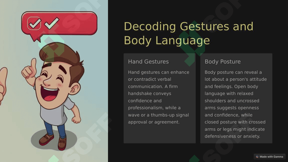 Nonverbal communication language of facial expressions and gestures, communication through the eyes, gestures 4