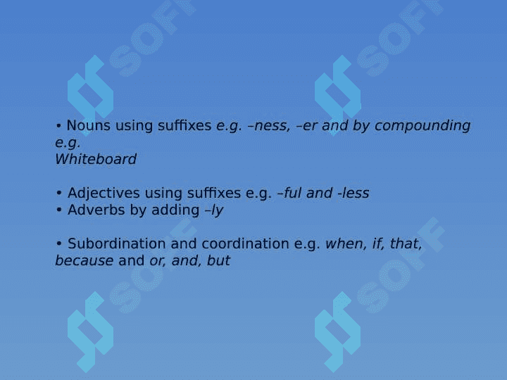 Punctuation and spelling 4