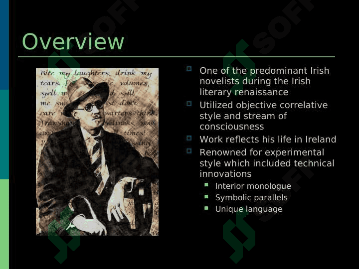 Radically modern writing In the novels of James Joyce 4