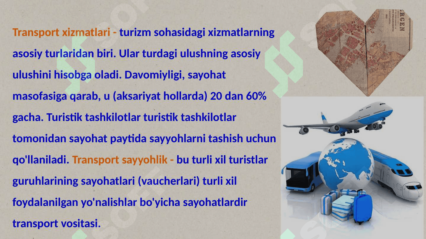 Turizmda transport vositalari 2