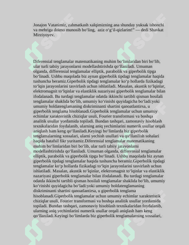 Ikkinchi tartibli elliptik tipdagi tenglamalar umumiy nazariyasi 3