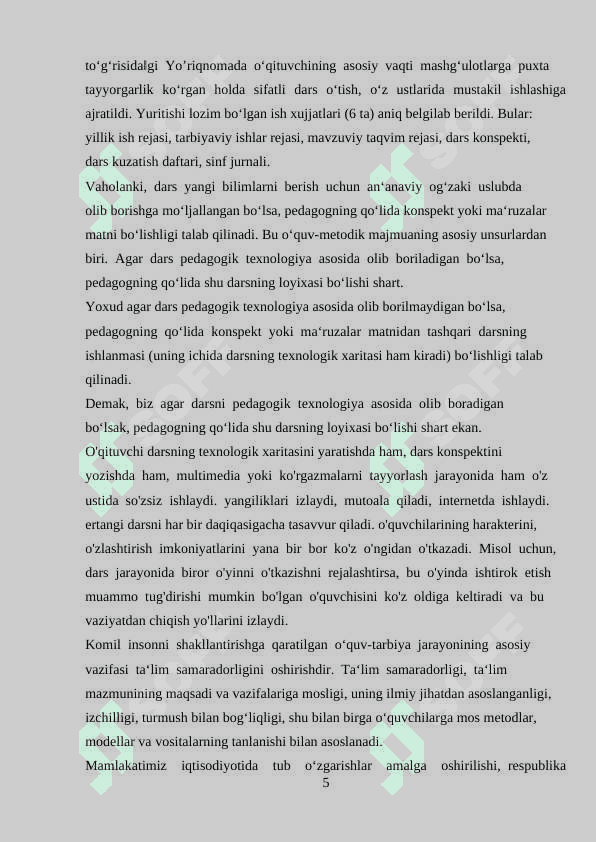 Mashina ignasi turlari haqida ma’lumot berish. Mashina ignasini o’rnatish tartibi. Xavfsizlik qoidalariga rioya qilish mavzusini o’qitish metodikasi 5