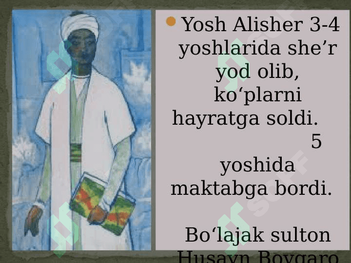 Alisher Navoiy va "Hayrat ul-abror" dostoni 7