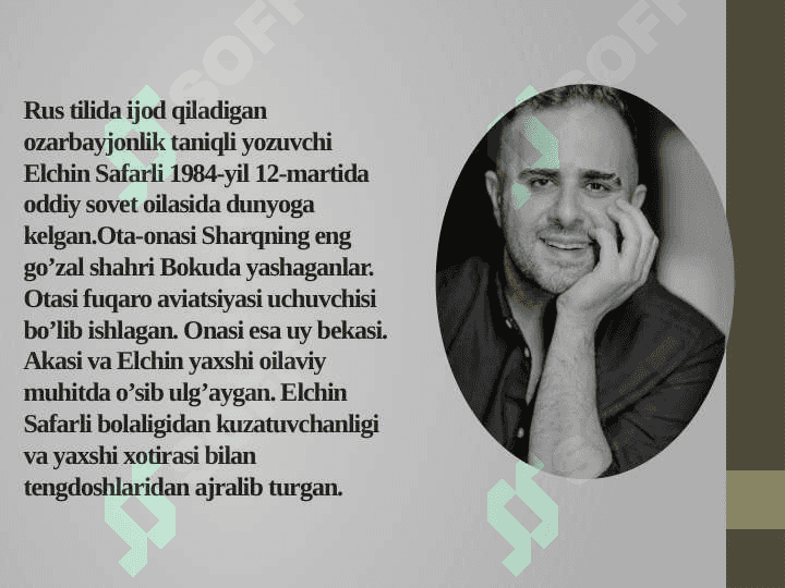 Elchin Safarli va uning “Qaytganimda uyda bo’l” asarining badiiy xususiyatlari 3