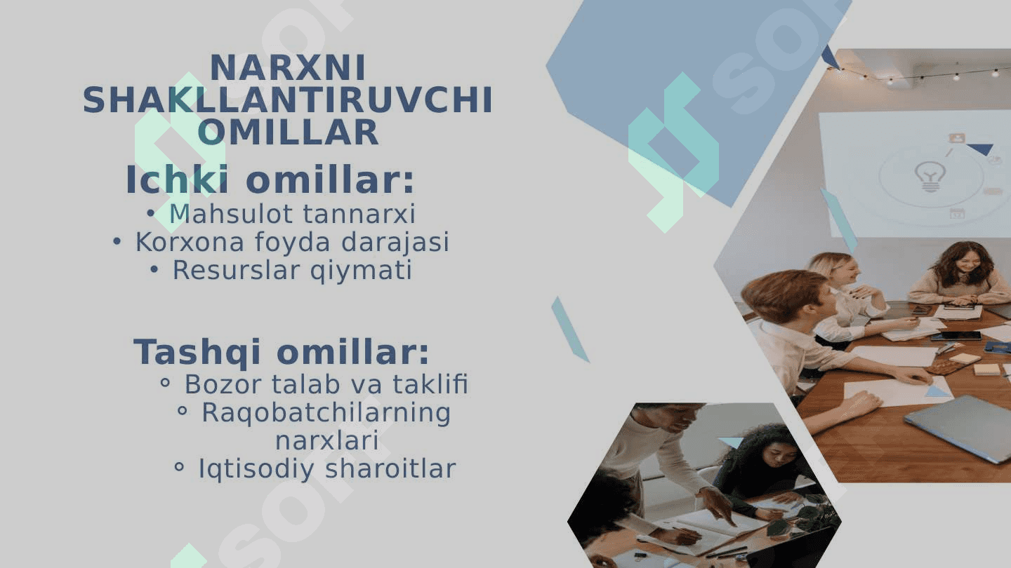 Korxonalarda narx siyosatini samarali ishlab chiqish 4