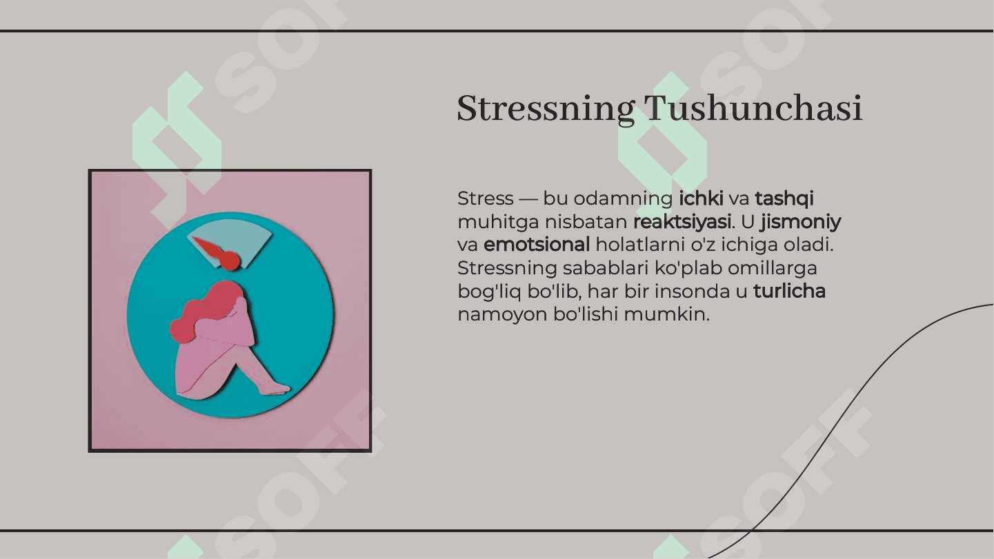 Stress Tushuncha va Strukturasi Turlari. 3