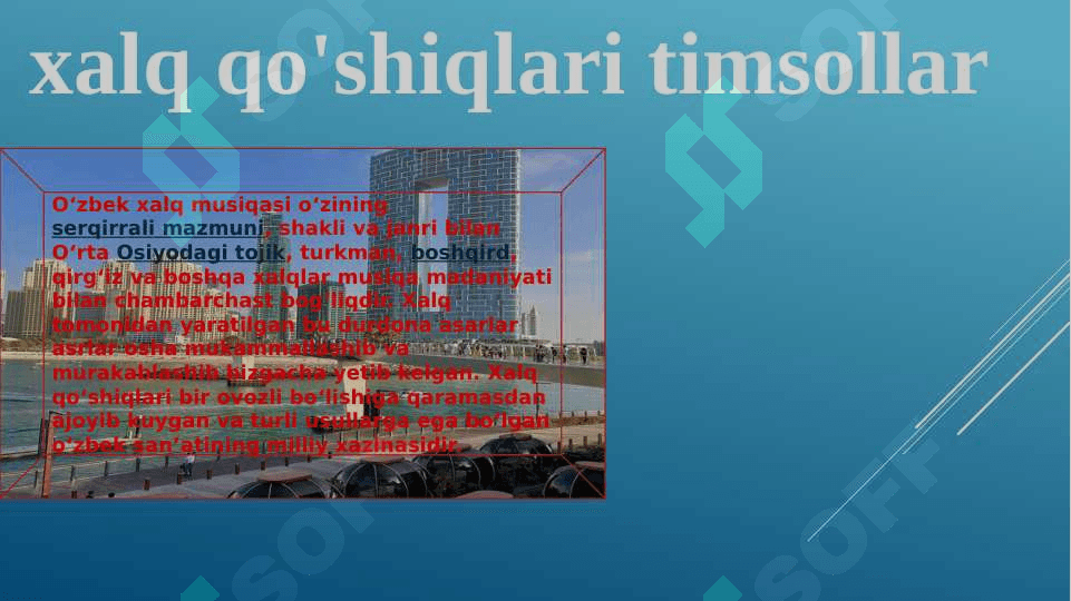 Xalq qo'shiqlari timsollar 2
