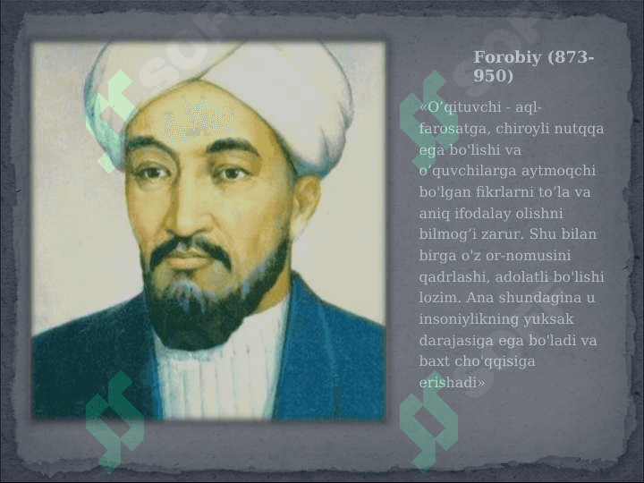 Pedagogik fikr tarixi va maktab amaliyotida o’qituvchi mahorati masalalari 3