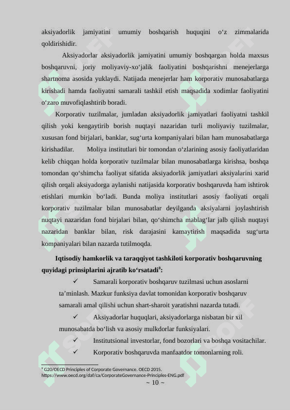 Korporativ boshqaruv samaradorligini oshirishga innovatsion yondashuvlar 8